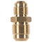 Homeplus+ ATC 1/2 in. Flare X 3/8 in. D Flare Yellow Brass Reducing Union 6JC120110701099 - alternate 1